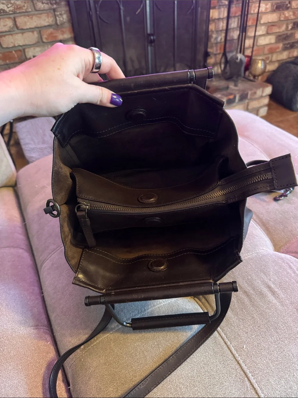 Frye Charlie Leather Tote